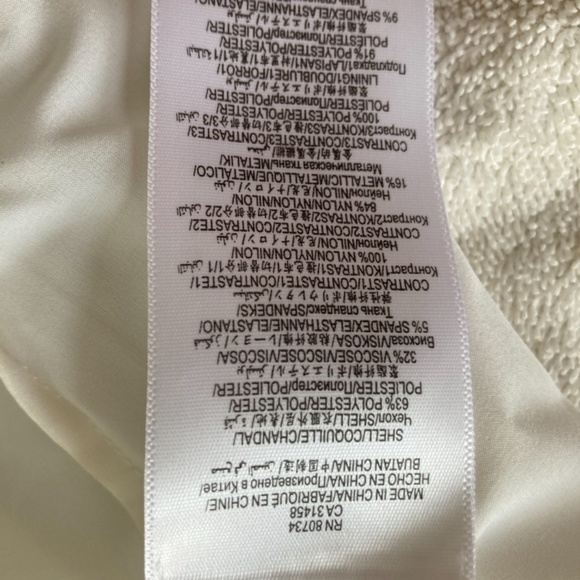 BBCBG MAXAZRIA (REYNA) WHITE SEQUINS/LACE COCKTAIL DRESS (SIZE 0) - Picture 11 of 13